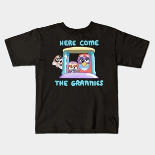 Here Come The Grannies Kids T-Shirt